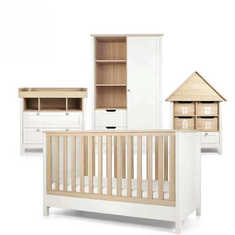 Baby Nursery Dresser Changing Table - Wickeltisch für Kinderzimmer aus Holz mit