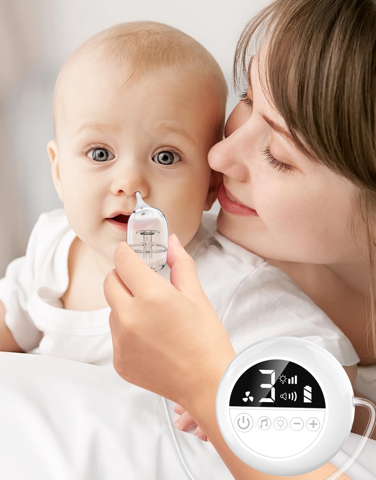 Baby Nursery Rhymes - Nasensauger für Babys, Krankenhausqualität mit 9