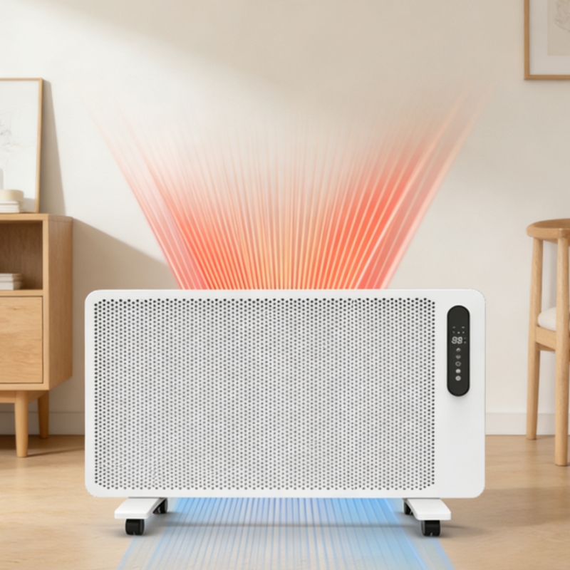 Baby Nursery - Leiser, strahlungsaktiver Graphen-Elektroheizer mit Quarzelementen und