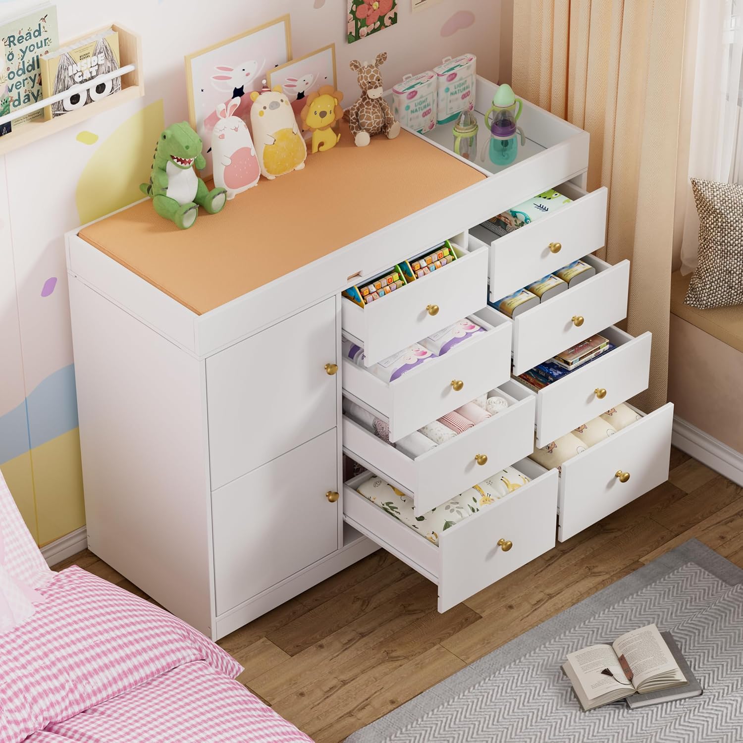 Wickelkommode, Klassische Baby – Baby Nursery Dresser Changing Table Bewertung und Preis