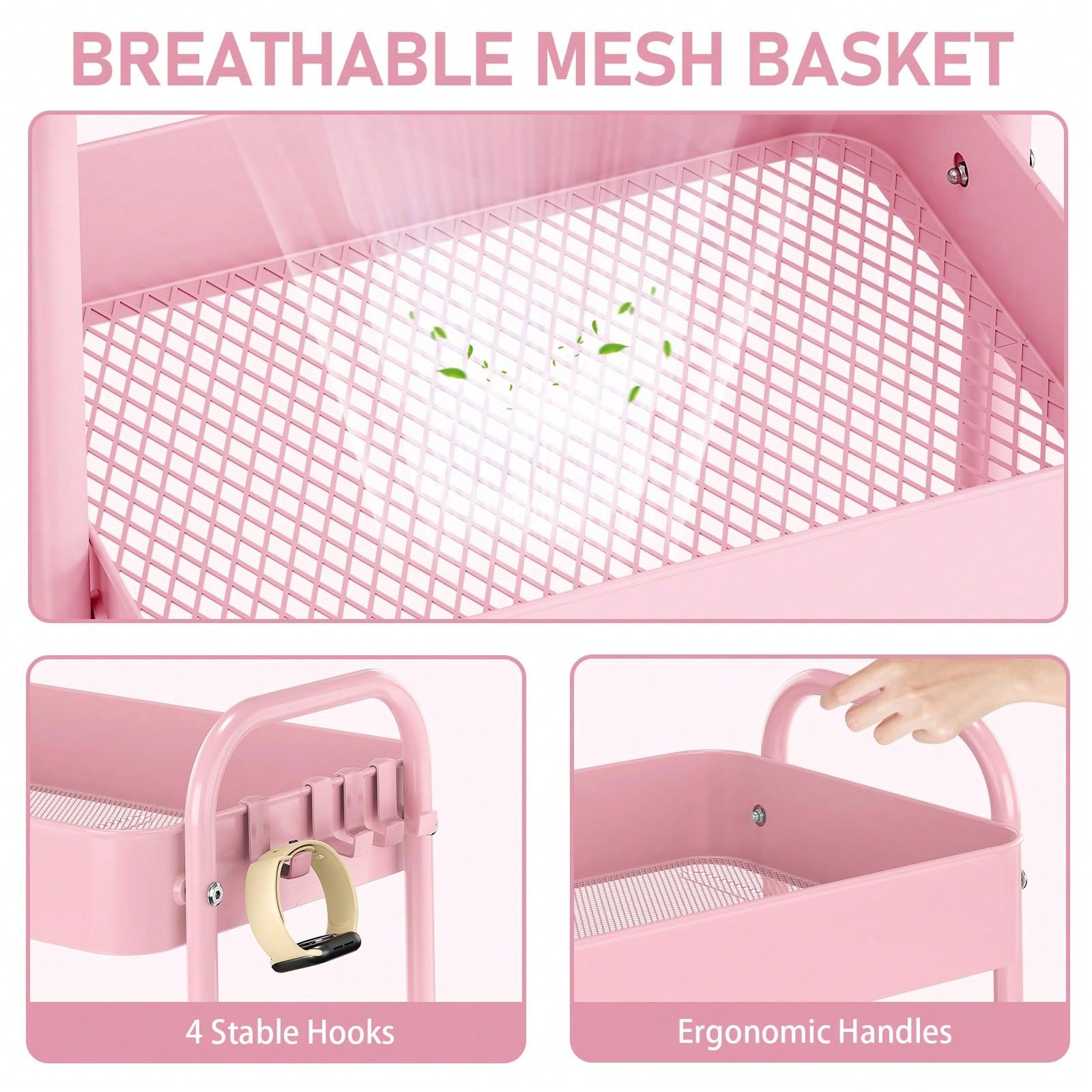3-stufiger Metall-Rollwagen mi – Baby Nursery Organizer Bewertung und Preis