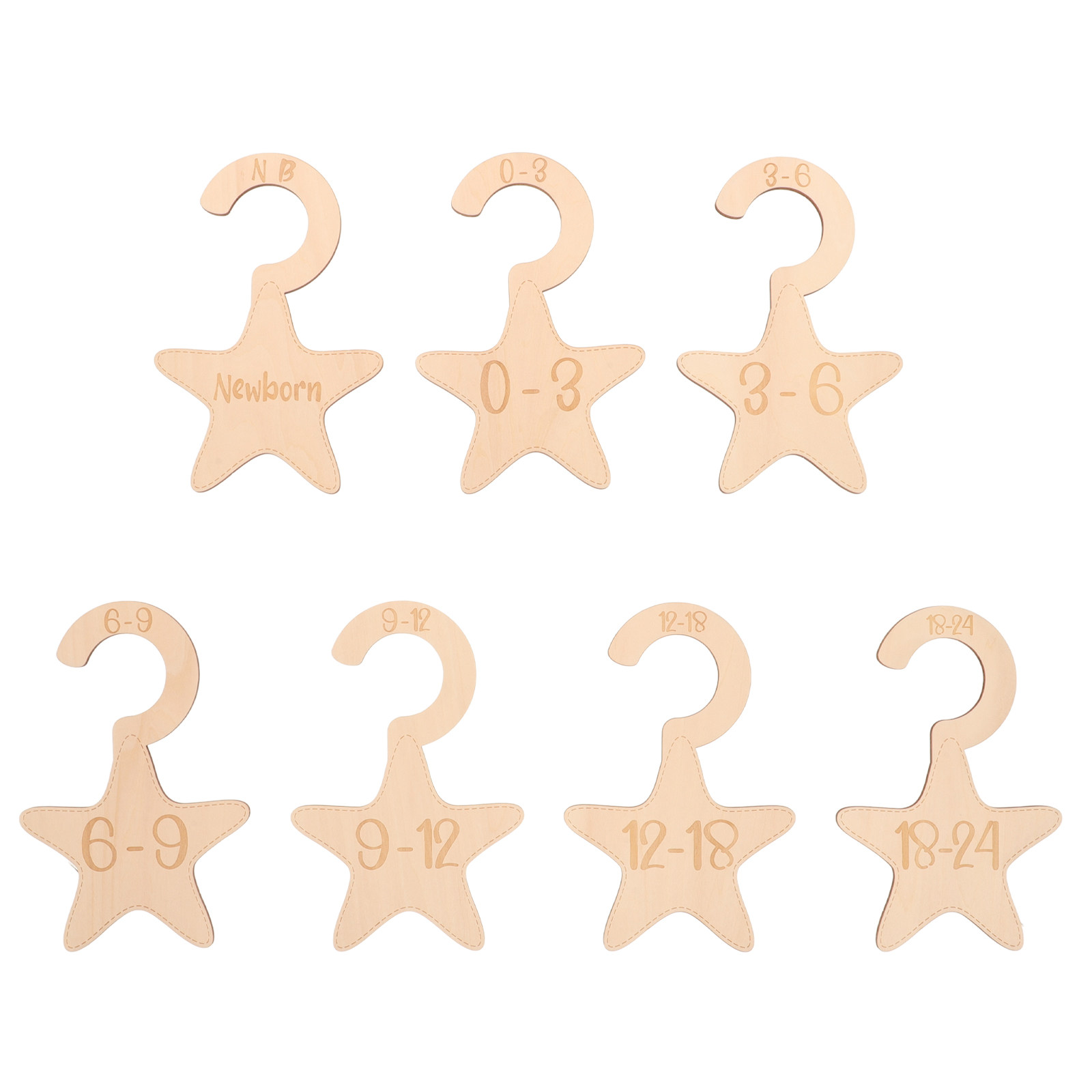 7-teiliges Set aus Holz-Schran – Baby Nursery Organizer Bewertung und Preis