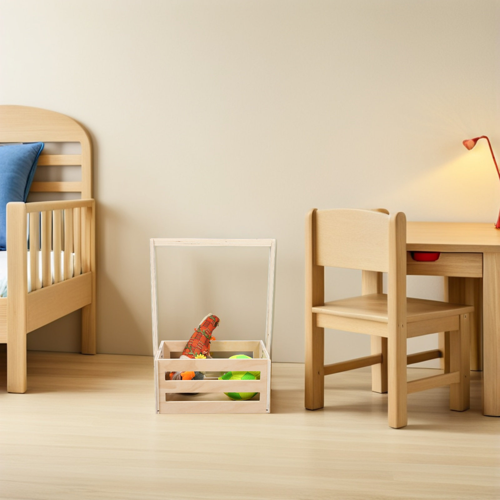 Vintage Holz-Aufbewahrungskist – Baby Nursery Organizer Bewertung und Preis