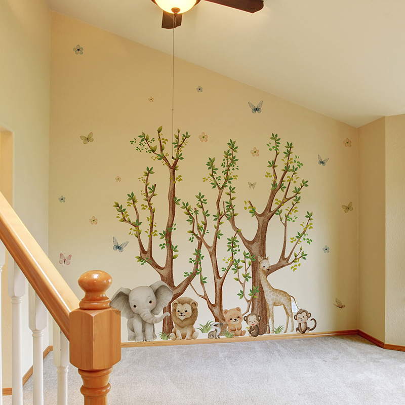 Dschungel Safari Tier Park Wan – Baby Nursery Jungle Wallpaper Bewertung und Preis