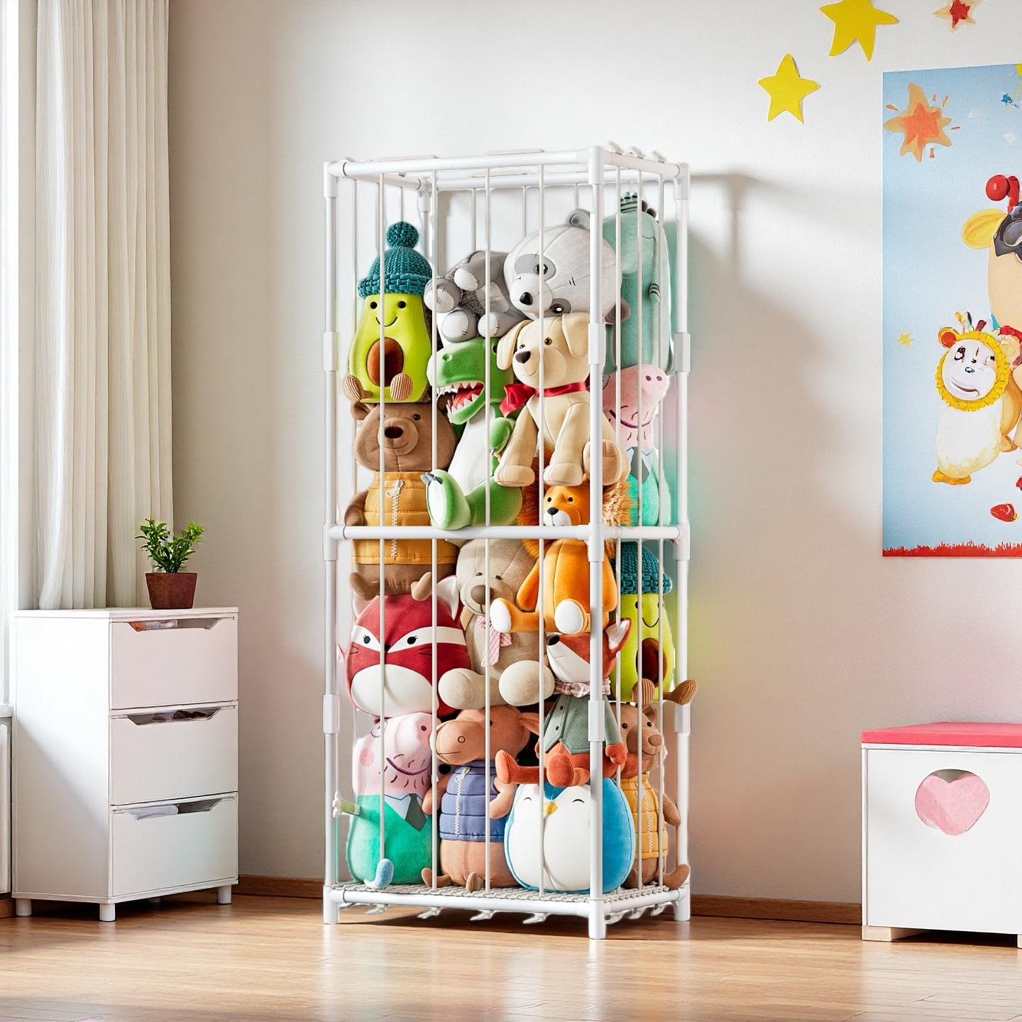Vertikaler Stofftier-Aufbewahr – Baby Nursery Bewertung und Preis