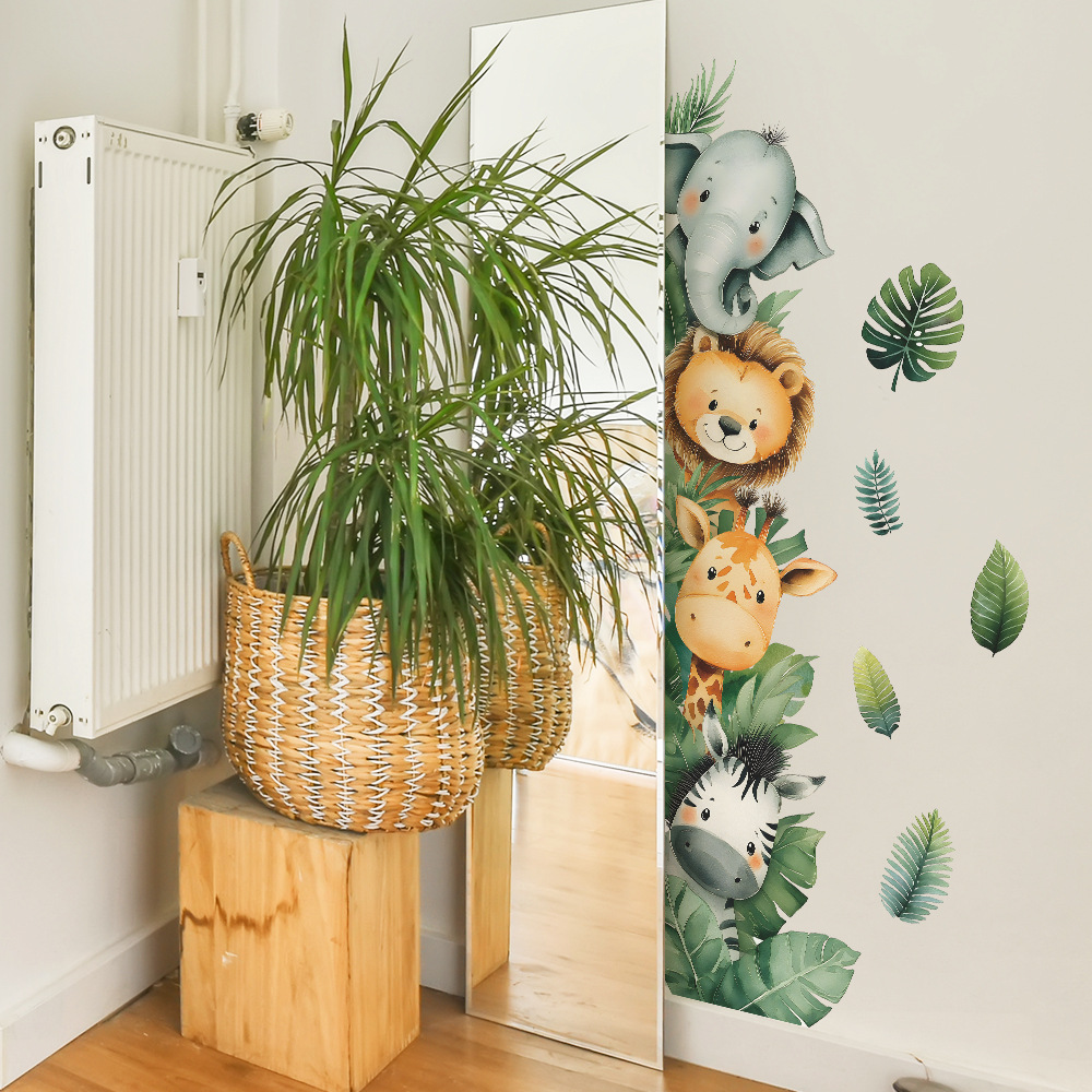 Dschungeltier Elefant Giraffe  – Baby Nursery Jungle Wallpaper Bewertung und Preis