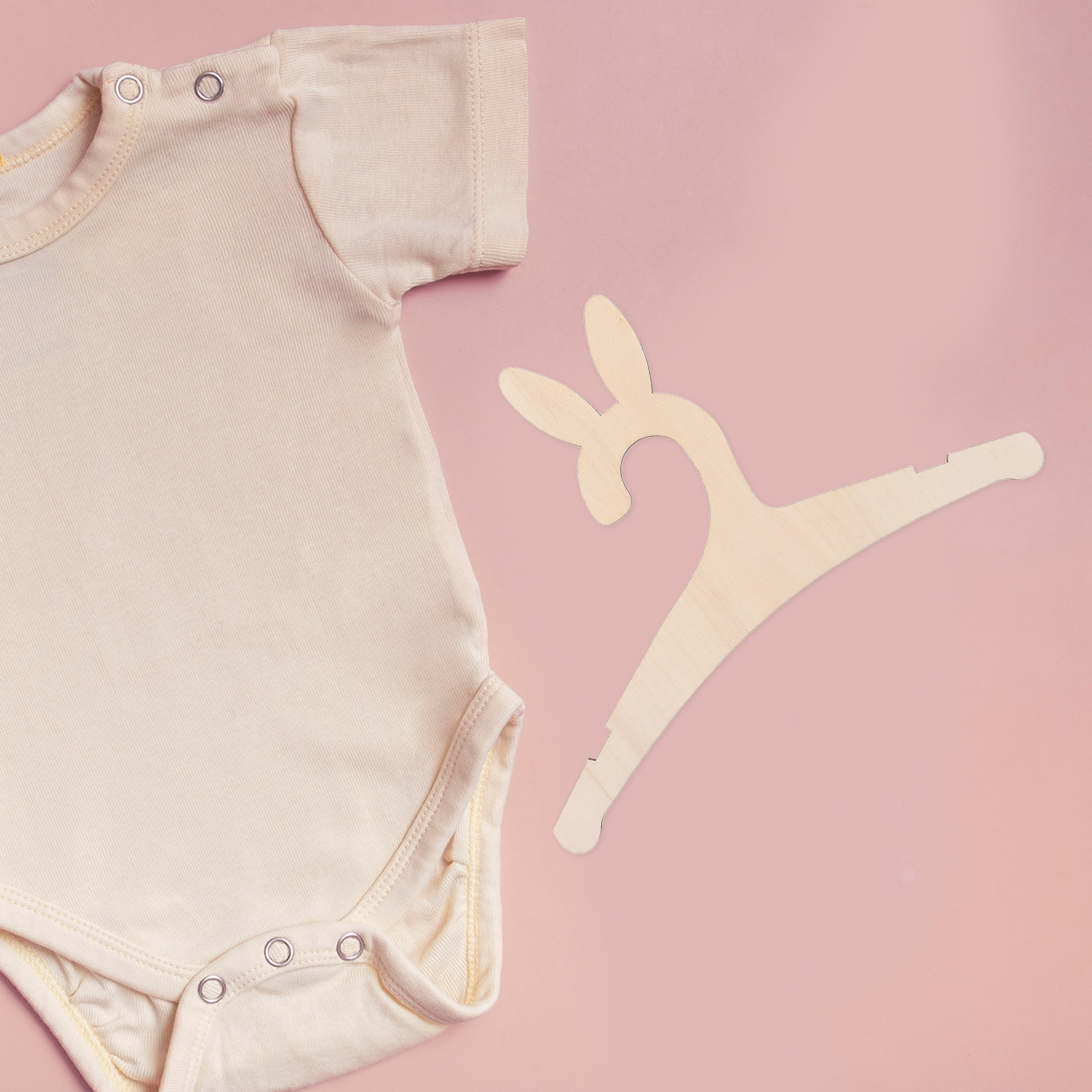 5 Stück DIY Holz-Kleiderbügel  – Baby Nursery Organizer Bewertung und Preis
