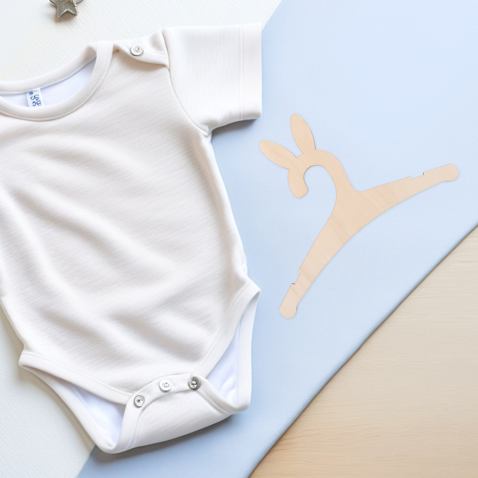 5 Stück DIY Holz-Kleiderbügel  – Baby Nursery Organizer Bewertung und Preis